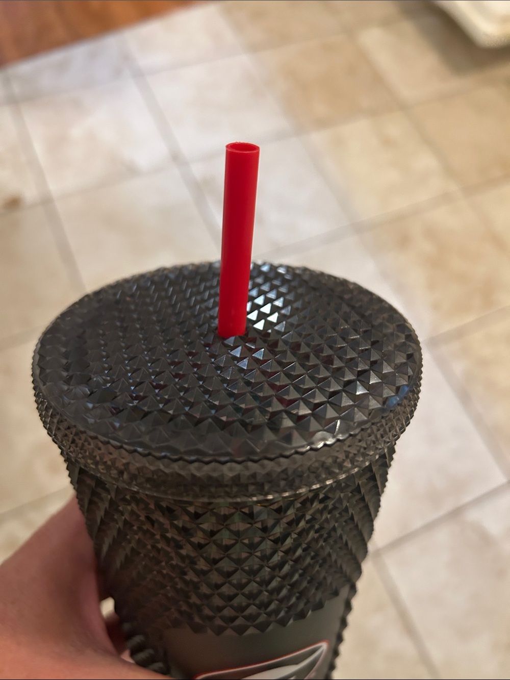UGA Starbucks 24oz Studded Cup - Picture 5 of 5